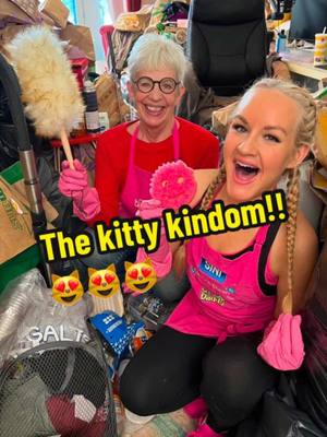 A post by @aurikatariina on TikTok caption: The kindom of kitty has been saved!😻 #deepcleaning #free cleaning #CleanTok #extrememakeover