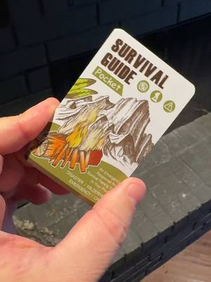 A post by @outdoorswithdaniel on TikTok caption: Check out the survival pocket guide for kids. #Outdoors #hunt #hunting #hunts #deerhunt #deerseason #deerhunting #bowhunting #huntingtiktok #survival #surviver #survivaltips #survivalskills #bushcraft 