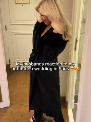 A post by @tiffanyhoughton on TikTok caption: My husband is the absolute sweetest!🥹 It can be hard to find an outfit you feel confident in when you are pregnant, but I can always count on Adam to make me feel beautiful no matter what! #husbandandwife #paris #coupletravel 