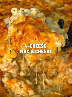 A post by @royaleeats on TikTok caption: 4-cheese Macaroni & Cheese recipe! Ingredients are posted below and full recipe is available on my blog, as well as my e-book cookbook The Home Cook that is available on my blog’s shop.  The Home Cook e-book contains many recipes that you can use to serve your family over the holiday season! Ingredients: •1 pound Elbow Pasta, or pasta of choice •¼ cup Unsalted Butter, (½ stick) •2 tablespoons All-Purpose Flour •3 cups Heavy Cream •1 ½ teaspoon Kosher Salt, or to taste •2 teaspoons Black Pepper, or to taste •1 teaspoon Garlic Powder •1 teaspoon Onion Powder •(optional) 1 teaspoon Ground Mustard •½ teaspoon Smoked Paprika •2 tablespoons Sour Cream •16 ounces Sharp Cheddar Cheese, shredded, divided •8 ounces Colby Jack Cheese, shredded, divided •8 ounces Smoked Gouda, shredded, divided •8 ounces Whole Milk Mozzarella Cheese, shredded, divided •(optional) Smoked Paprika, for sprinkling on top of cheese before baking #royaleeats 