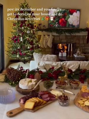 A post by @_homefortheholidays on TikTok caption: 34 more days! #christmasdecor #christmastree #christmasdecorations #xmas #christmasaesthetic #fyp #viralvideo #christmastok 