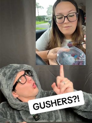 A post by @candeezeco on TikTok caption: These gusheeze are honestly one of the most flavorful products we have ever launched… #gushers #candy #freezedried 