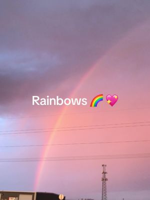 A post by @lyssasloves on TikTok caption: #creatorsearchinsights #rainbow #sky #beautiful 