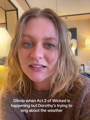 A post by @ryan_the_ryan on TikTok caption: Active listening is happening in Oz #wicked #wickedthemusical #glinda #arianagrande #wizardofoz 