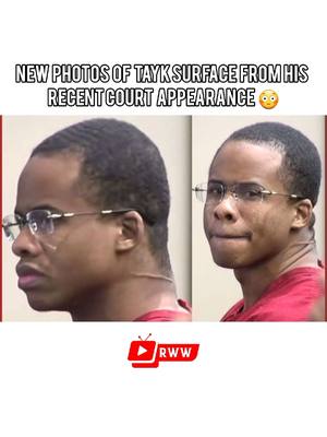 A post by @radarworldwidee on TikTok caption: #New Photos of #Rapper #Tayk surface after his recent court apperance. He is currently surving a 50 year sentence and his 2nd murder trial will determine if he will end up serving life in #prison What are your thoughts? (Follow radarworldwide for more) #texas #freetayk #hiphopnews 