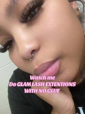 A post by @hunterrutland on TikTok caption: My number one go to lashes now. Using the mega volume 12,14,16 #lashextentions #lashes #gluelesslashes 