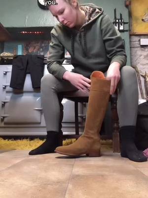 A post by @charlotteashleyfarm on TikTok caption: When trends dont even work on you #farmer #farming #farm #agri 