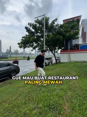 A post by @callmerichs on TikTok caption: Siapa nih yang mau gabung di restaurant yg gue mau bangun?