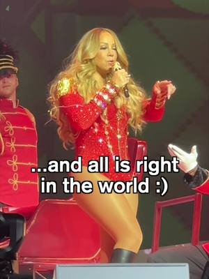A post by @oldgays on TikTok caption: Seeing @Mariah Carey in concert is one thing 🤩 getting there is another story 😵‍💫 #mariahcarey #christmas #live