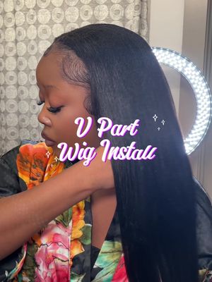 A post by @lawrenciadoll on TikTok caption: vpart wig install💚 @Klaiyi Hair @KlaiyiHairWig  TikTok shop Black Friday 20% offer, 22 inches only $97. #blackfriday   #vpartwig #TikTokShop #wiginstall 