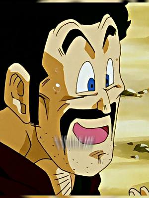 A post by @arikianime on TikTok caption: mr satan changes buu#dragonball #dbz #dragonballz