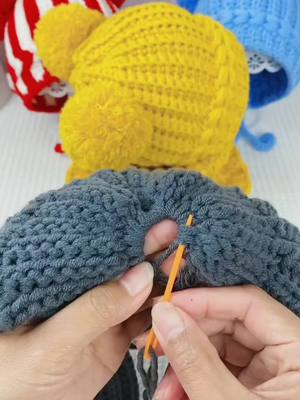 A post by @anxin_crochet on TikTok caption: Crochet hat tutorial#crochethat #crocheter #crochetstitch #anxincrochet #crochetfreepatter 