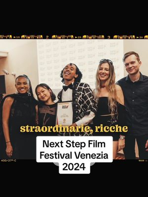 A post by @cavaliermediaweb on TikTok caption: La prima edizione del NEXT STEP FILM FESTIVAL - Venezia si è conclusa in grande stile il 6 settembre, con una giornata di proiezioni e premiazioni durante la Mostra del Cinema di Venezia. La cerimonia si è svolta nell’iconico Hotel Excelsior, creando un’atmosfera indimenticabile! Il NSFF è un festival che abbiamo creato con un obiettivo fondamentale: favorire i contatti tra i giovani filmmaker e gli stakeholder dell’industria cinematografica. Durante questi giorni, i nostri talentuosi vincitori hanno avuto l’opportunità di interagire con ospiti prestigiosi come la Fondazione Cini, il Rotary Club, la Banca di Asti e l’agenzia di comunicazione Trepuntodue. Questi momenti di networking, tra cocktail presso l’Hotel Excelsior e cene esclusive, hanno offerto la possibilità di aprire le porte del mercato cinematografico, permettendo ai filmmaker di incontrare investitori del settore e vivere l’unica esperienza che solo la Mostra del Cinema di Venezia può offrire. Un grande ringraziamento ai nostri Partner: Fondazione Cini, AIL associazione lotta leucemie linfomi e mieloma, Rotary Club Venezia, Banca di Asti, Agenzia 3Punto2. Winners * Carmela Longo, Do Not Forget English Subtitles * Bertilla Polverini, Falling For You * Kyle Ohlendieck, Under Numb Spell * Cristian Patanè, Corpo e Aria * Giaime Spina Lewis, Blu Disincanto * Sejahari, The Grasp of Death * Scott Pickup, Boy in the Back Seat * Andrea Studinger, The Fools Selected Films * Kimberly PEH, Don’t Feed the Unicorn * Alejandro Valenzuela, Pachamama * Elena Serenko, The Red Heel * May Lee Lindsay Brown, Hotel l’Infini * Chris Myhr, In-Between * Rolf Blank, Dildo Queen * Daphne Botti, Il Moro * Emi Ryusej, The Bell * Kalyn Elizabeth Wood, Screaming Silence * Ignazio Vacca, Reverse * Luana Lou Fanelli, I, Lina #nextstepfilmfestivalvenezia #NEXTSTEPFILMFESTIVAL #cavaliermedia #cavaliermediaweb #giovannialliatadimontereale #ailvenezia #rotaryclub #rotaryclubvenezia  @ivcinema #reverse #FallingForYou @alessandro_fiorucci_official   @belight.24 @jacopodottiofficial @darwinreina @vera.atyushkina 