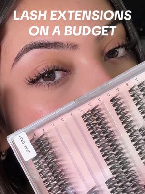 A post by @couponingwithtina on TikTok caption: This is how we stay low maintenance baddies on a budget 😚 These are currently on SALE for 34% off, so don’t miss out 👀 #tiktokshopblackfriday #tiktokshopcybermonday #baddieonabudget #lashextensions #budget #howtosave @UCoolMeLashes 