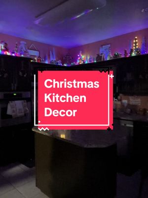 A post by @rheanna_can on TikTok caption: Kitchen is finally done! #christmaskitchendecor #gingerbreaddecor #christmasdecoration 