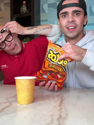 A post by @pasmagic on TikTok caption: Frozen Cheeto! @The Magic Crasher #magician #magic #behindthescenes #viral #fyp 