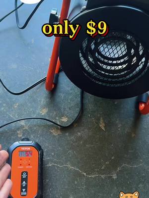 A post by @heartsf5 on TikTok caption: #vevorgreenhouseheater #1500watts #heater #greenhouse #hydroponics #vevorheater #greatdeal #tiktokshopblackfriday #tiktokshopblackfriday #fans #heater #winterishere #gardenproject #garden #vevor #blackfridaydeals