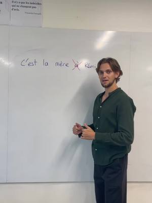 A post by @francaiscommejamais on TikTok caption: ✅🇫🇷 #learnfrench #french #teachersoftiktok 