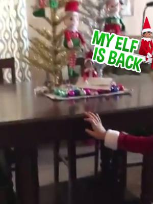 A post by @rheanna_can on TikTok caption: 😂 we dont know why she was scared. #elfontheshelfgonewrong #elfontheshelffail #elfontheshelf 