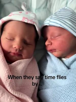 A post by @x.ellee on TikTok caption: Time is a thief😔 #twins #twinsoftiktok #18months 