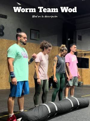 A post by @mireiaescriv on TikTok caption: Wod:  AMRAP x4 4’ to:  5 Clean & Jerk 10 Squat 15 Burpee (2/2) 1’ REST 4’ to: 60 Wall Ball Max Cal Assault Bike + Skierg #crossfit #crossfitter #crossfitgirl #gymgirlsoftiktok #teamwork #crossfitteam #deportesentiktok #deporte #foryou #parati #CapCut 