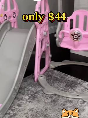 A post by @heartsf5 on TikTok caption: #slideandswingset #indoorplayground #christmasgiftideas #rengue #swingset #toddlermusthave #blackfridaydeals