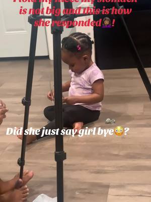 A post by @mz.krissimari on TikTok caption: My brother needs to come get his daughter 😂🤦🏾‍♀️! #fyppppppppppppppppppppppp #fyp #fypシ゚viral #fypage #godisgood #God #jesuslovesyou #motivational #funny #funnyvideos #jokes #kids #babyshark #graciesconer #fight #babygirl #toddlersoftiktok @stephonprincephon 