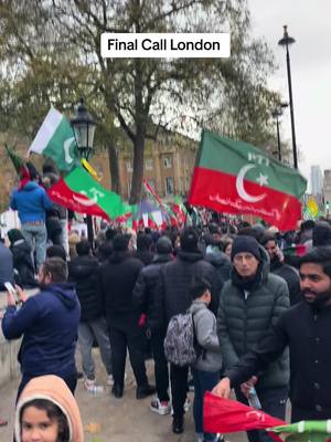 A post by @adil175470 on TikTok caption: #foryou #امپورٹڈ_حکومت_نامنظور #London #kpk #protest 