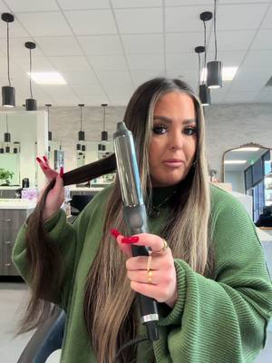 A post by @hairby_savannahbrooks on TikTok caption: Refreshin my new dew with my @ghd USA curve curling iron! Its so easy and fast for me to achieve my look! Over 10 years strong loving this tool! 🫶🏼🖤 #sandiego #sandiegohairstylist #foryoupage #salonesby #bellamihairpro #tapeinextensions #brunette #ghd 