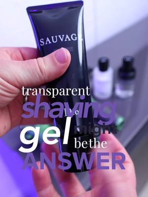 A post by @elliotforbes on TikTok caption: If you struggle with razor burn or soreness on your neck after you’ve shaved then using a clear shaving gel could really help you! Most people that struggle with this have hair on their neck that grows in all different directions.. The clear gel will help you see exactly where your hair grows as your shaving so you make sure youre always shaving with the grain and not going against it!  #shavingrash #razorburn #neckshaving #barberadvice #shavingtips 