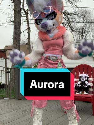 A post by @caprikki on TikTok caption: Guess who forgot to mirror the video they used as a tutorial and did the dance backwards!! Commission for @miyounicorn  #fursuitcommission #furryfyp #fursuitmaker #fursuits #fursuit #kemonofursuit #furryfandom #fursuiter #fursuitdance #furriesoftiktok #furry 