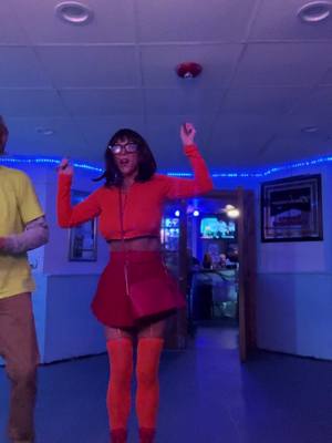 A post by @thefaithannshow on TikTok caption: I’m SO good at darts 🎯 #darts #scoobydoo #velma