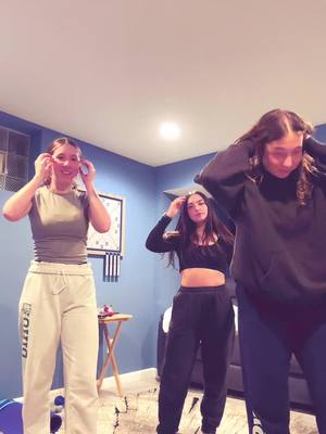 A post by @nylabain on TikTok caption: can you tell which two were dancers and which one wasn’t? #dancers #fyp #trending #vir #blowthisup 