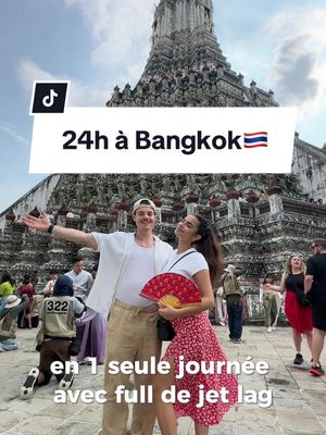 A post by @enya_jaime on TikTok caption: 24h à📍Bangkok, Thaïlande🇹🇭 ITINÉRAIRE COMPLET 👇🏻 1. Grand Palace et Wat Phra Kaew (Temple of the Emerald Buddha) 2. Wat Pho (Temple of the Reclining Buddha) à 15 minutes de marche 3. Express ferry pour traverser la rivière Chao Phraya 4. Wat Arun (Temple of Dawn) 5. Restaurant Pad Thai Kratong Thong by ama  6. Marcher à Khao San Road 7. Massage traditionnel thaïlandais à Khao San Road (pas besoin de réservation) ✨✍🏻Sauvegarde cette publication pour ton prochain voyage en Thaïlande! #bangkok #voyage #thailande #thailand #travel #bangkokthailand #thailanditinerary #bangkokitinerary #grandpalace #temple #templehopping 