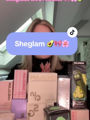 A post by @louna99912 on TikTok caption: #SHEGLAM , #sheglamhaul #fullfaceofsheglam #sheglamhonestreviews ´´collaboration commerciale non rémunéré ´´ Vous trouverez SHEGLAM sur le site web directement 🎀🥑🌸