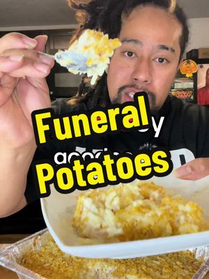 A post by @samoanfoodsurfer on TikTok caption: Holiday cooking for dummies. Incase you need to save the potluck dinner. #tiktokfood #Recipe #utah #howto #cheesy #crunchy #creamy #samoa #samoan #fyp #fypシ 