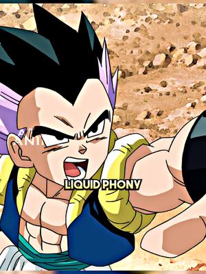 A post by @arikianime on TikTok caption: gotenks vs fake vegeta#dragonball #dragonballsuper #dbs