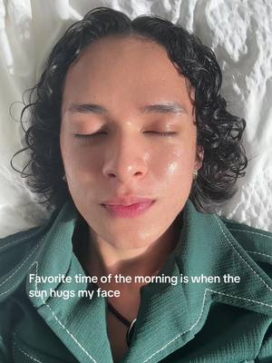 A post by @osodaryl on TikTok caption: Favorite time of the morning is when the sun hugs my face 