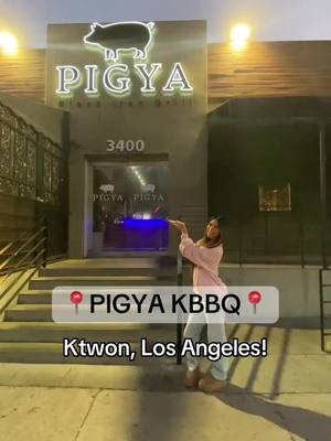 A post by @itsregine on TikTok caption: 📍PIGYA KBBQ IN LA📍 this was one of the best kbbq places i’ve ever been to; i see what jungkook was talking about now😍😋 #kbbq #kbbqLA #ktown #losangeles #pigya @Pigya 