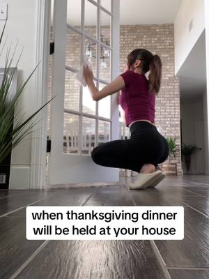 A post by @fitwsabrina on TikTok caption: pleasee 😭 #thanksgivingdinner #fyp #fypシ #cleaning 