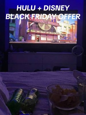 A post by @couponingwithtina on TikTok caption: There’s one Black Friday deal I NEVER skip out on, and it’s this one 🫢 🍿 If you already have an existing Hulu account you will need to use a new email to redeem this offer 💓 To access the Disney+ deal click the “Hulu” logo on the top left corner of the website 😉 #hulu #blackfriday #couponcommunity #couponing #frugal #deals #howtosave