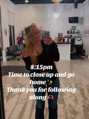 A post by @shaylee.parkinson on TikTok caption: Long day before the long weekend 💛 thanks for following along 🤪 have a great thanksgiving  #nailtech #southernutah #nails #nailart #christmasnails #followalong 