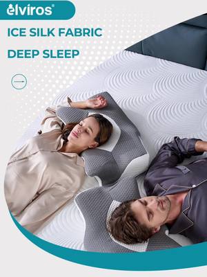 A post by @elvofficial on TikTok caption: Good Sleep#elviros #healthy #pillow #pillowtalk #sleephacks 