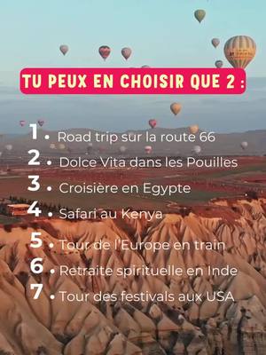 A post by @cdiscount_voyages on TikTok caption: Alors, tu choisis quoi ? 👀✈️ #cdiscountvoyages #traveltiktok #voyage #voyageursdumonde