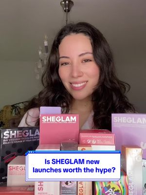 A post by @andpedrero on TikTok caption: Full face of Sheglam + rating 🫢@SHEGLAM #SHEGLAM #SHEGLAMHAUL #FULLFACEOFSHEGLAM #SHEGLAMhonestreview 