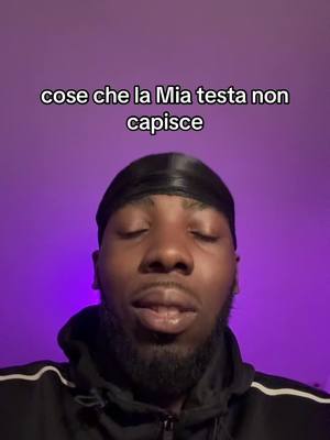 A post by @willymcflash on TikTok caption: Cose che la mia testa non capisce “i neri"