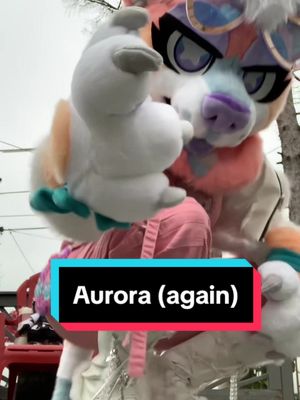 A post by @caprikki on TikTok caption: I didn’t have an actual edit idea for her so i did this 🥺 Aurora belongs to @miyounicorn  #fursuits #fursuitcommission #furryfyp #fursuiter #fursuit #furryfandom #furriesoftiktok #furry #dogfursuit 