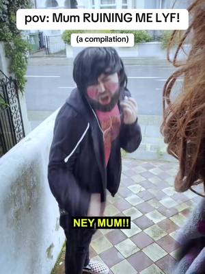 A post by @lewishancoxfilms on TikTok caption: The UR RUINING ME LYF™ montage you’ve all been waiting for. </3 #2000s #y2k #emo #millennials #comedy #mum #mom #fyp 