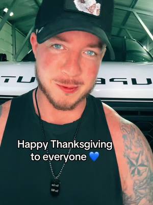 A post by @joncollins21 on TikTok caption: Happy Thanksgiving to my Tiktok Family and everyone I hope its amazing one 💙 #givingthanks #thankyoueveryone #happythanksgiving #cherishthesemoments #loveyourfamily #haveanamazingday 