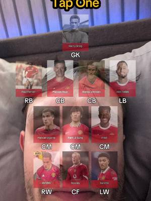 A post by @jamesdawg on TikTok caption: I happy with that team, what do yous think? #fyp #manchesterunited 